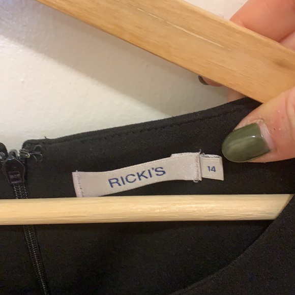 Ricki’s size 14 black business dress - Picture 3 of 3